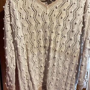 Vintage Express Tricot Hand Knit Sweater
